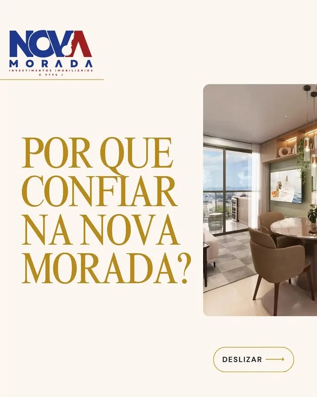 POR QUE CONFIAR NA NOVA MORADA