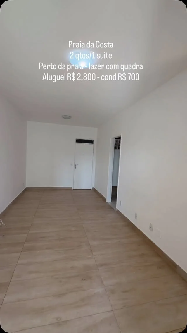 Apartamento para alugar na Praia da Costa