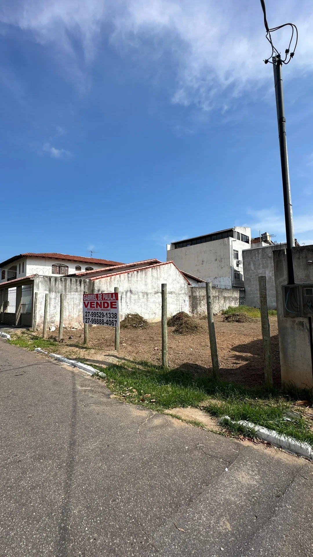 Lote de 325 metros quadrados em Morada de Camburi - Vitória/ES